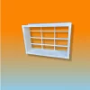 Marco de Ventana Bloque 15 B15 con protector barra 1/2 y tubo 1x1/2 - 1 0,40x0,60